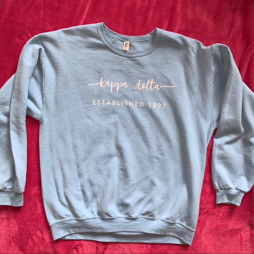 Light Blue Kappa Delta Sweatshirt